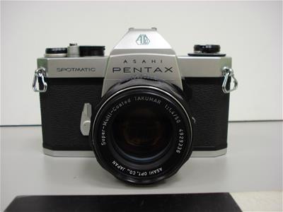 ΦΩΤΟΓΡΑΦΙΚΗ ΜΗΧΑΝΗ PENTAX SPOTMATIC II ΣΕ ΘΗΚΗ