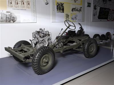 Σασί Αυτοκίνητου Jeep M38-A1