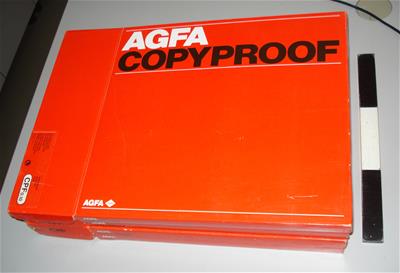 Φιλμ Agfa CopyProof CPF 0.10 και χαρτί Agfa CopyProof CPP 